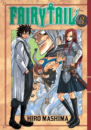 Okładka książki fairy tail tom 3